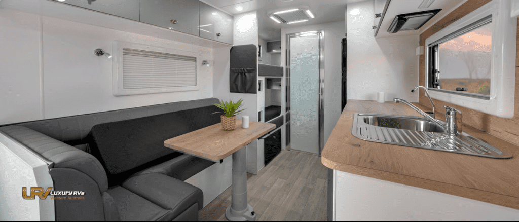 Exclusive luxury caravan