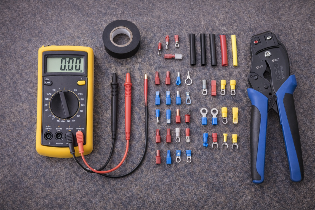 Electrical tools for caravan fault finding