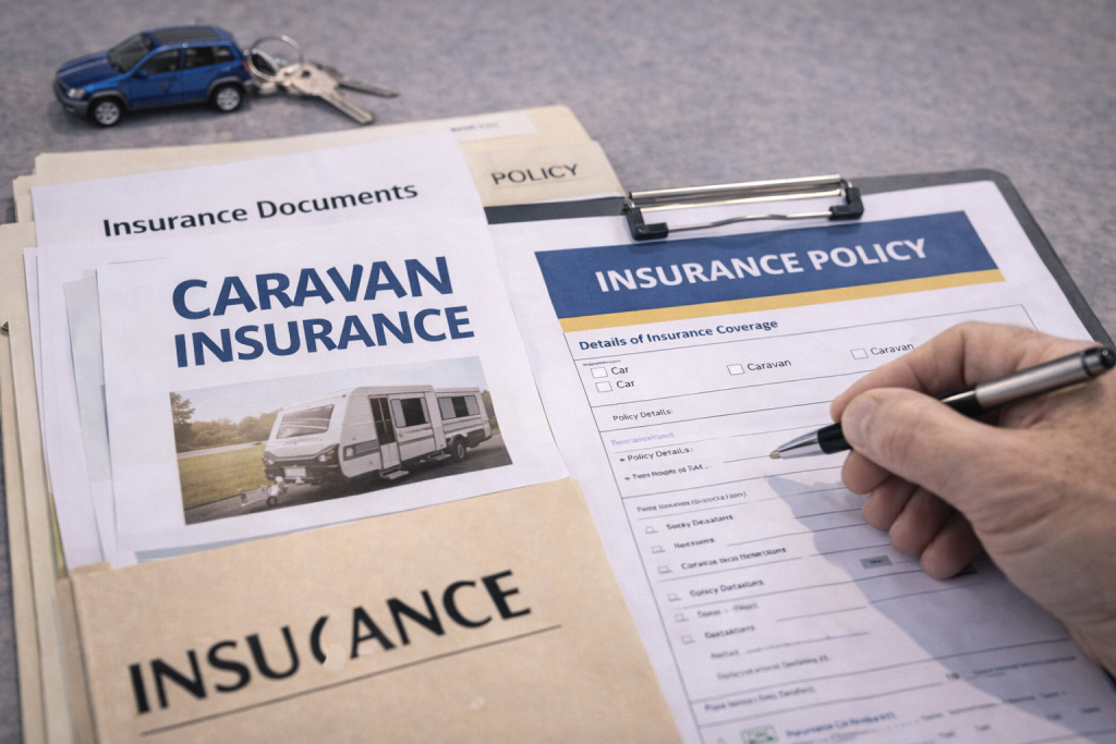 Caravan insurance documents and policy review