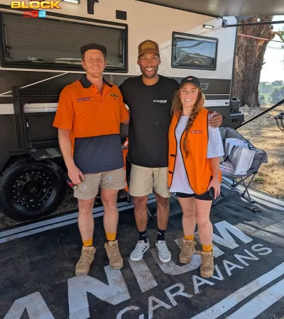 Titanium caravans by the block